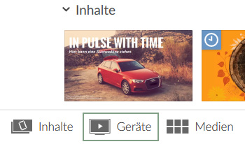 Button "Geräte"