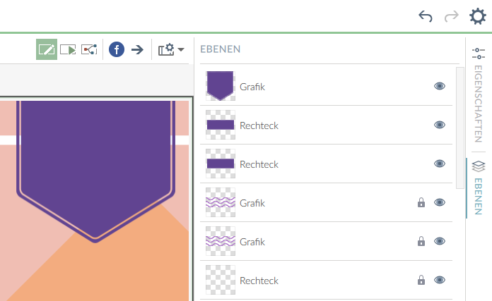 Ebenenpalette